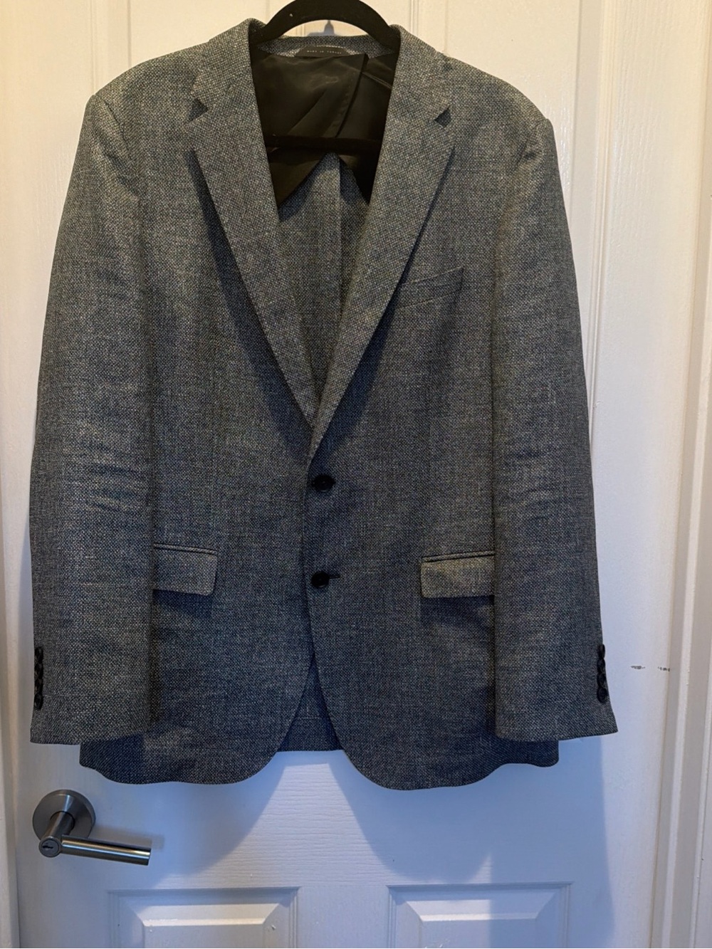 Hugo Boss Blazer Mens 42 R Wool  Linen Sport Coat Jacket